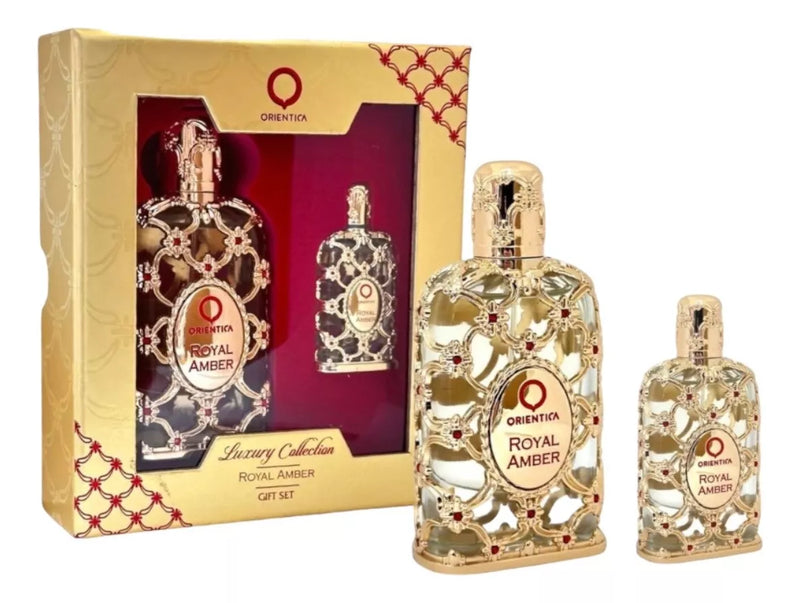 Kit Orientica Royal Amber Luxury Collection Eau De Parfum 30ml + 7.5ml - Unissex