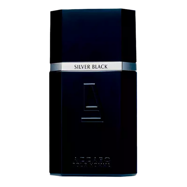 Azzaro Silver Black - Pour Homme - Eau De Toilette - Perfume Masculino 100ml